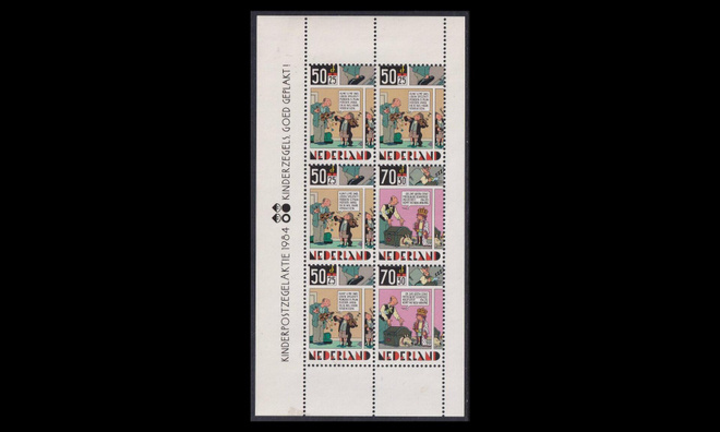 Alankomaat 1259BL27 ** Voor het Kind sarjakuva (1984)