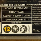 dvd, Liza Marklund - Nobelin testamentti [jännitys] - pikkukuva 4