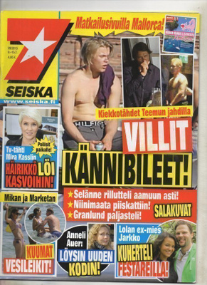 7-Päivää n:o 28 2015 Mika & Heidi. Mika & Marketta. Vesa Kes