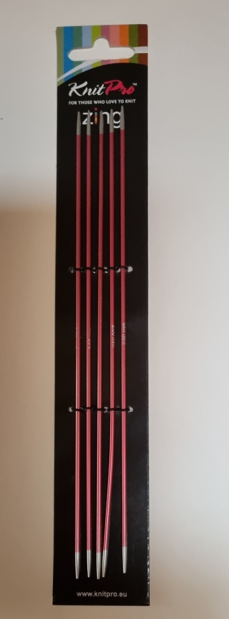 KnitPro Zing sukkapuikot 2,00 mm / 20 cm