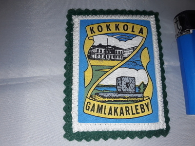 Kangasmerkki / hihamerkki. Kokkola. Vintage