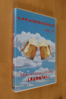 DVD Karaokekeskus vol. 4 Miks ei aina voi olla lauantai ...