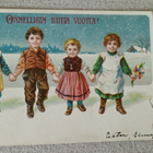 Antiikkikortti 2 kpl: Lapset/ kulkeneet v. 1905 - pikkukuva 4