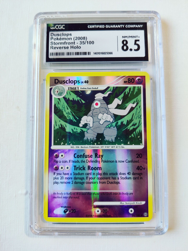 Dusclops Stormfront 35/100 CGC 8.5