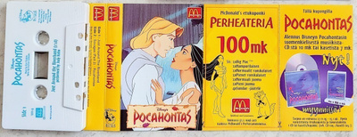 Disney’s POCAHONTAS – C-kasettisingle 1995, McDonald’s PROMO