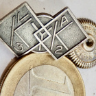VANHA Ruuvimerkki KYK 32 Hopeaa 1931 - pikkukuva 1
