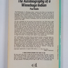 Paul Radin : The autobiography of a Winnebago Indian - pikkukuva 2