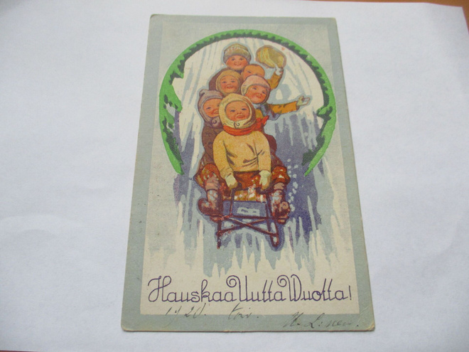 Tuhka Hauskaa Uutta Vuotta (o) - 1919