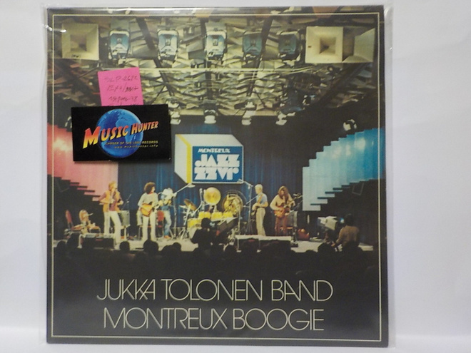 JUKKA TOLONEN BAND - MONTREUX BOOGIE EX+/EX+ LP