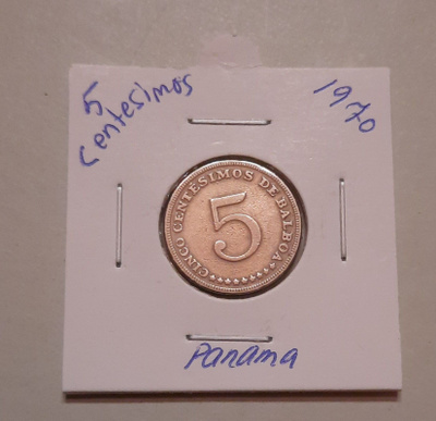Panama 5 centesimos 1970