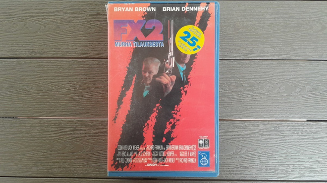 VHS: FX 2 Murha Tilauksesta (Bryan Brown, Brian Dennehy 1991