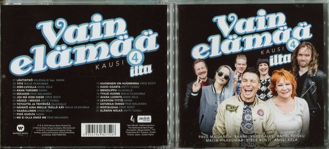 VAIN ELÄMÄÄ . KOKOELMA CD-LEVY . KAUSI 4 ILTA