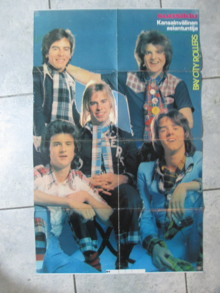 BAY CITY ROLLERS vanha suosikki juliste