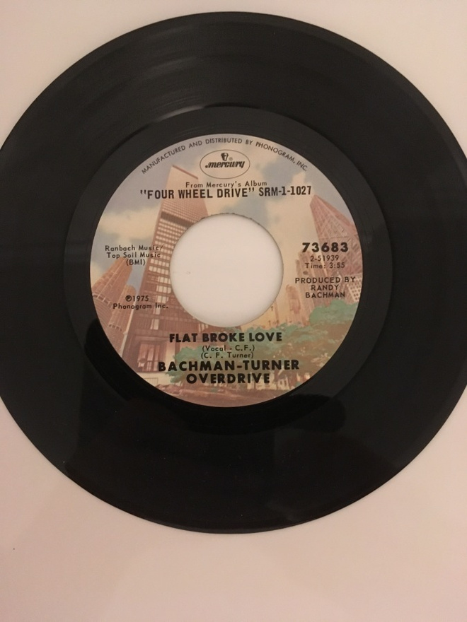 (7") Bachman- Turner Overdrive - Hey You