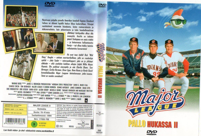 MAJOR LEAGUE -PALLO HUKASSA 2 (4 479) -FI- DVD charlie sheen