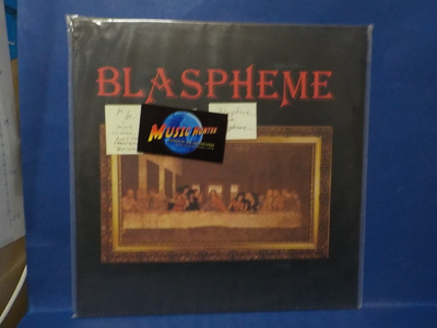 BLASPHEME - S/T M-/M- GREECE 2020 NOV 11 + INSERT LP