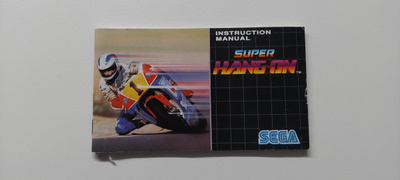Mega Drive Super Hang-on Manuaali