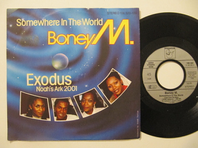 Boney M. Somewhere In The World / Exodus 7" sinkku
