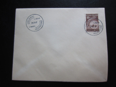 FDC 1947 Säästöpankkien 125-vuotisjuhla