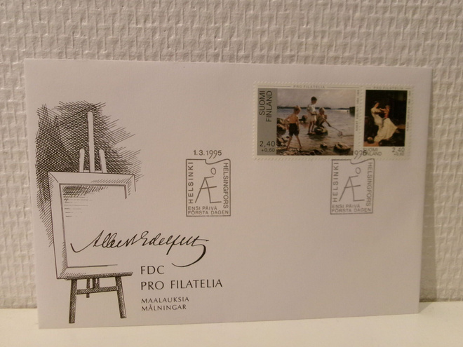 FDC- ensipäiväkuori - Pro Filatelia - 1995