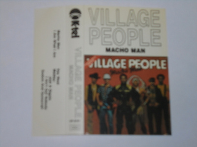 C-kasetti - VILLAGE PEOPLE - Macho Man - 1989 (1978) EX+