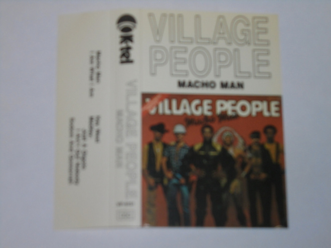 C-kasetti - VILLAGE PEOPLE - Macho Man - 1989 (1978) EX+