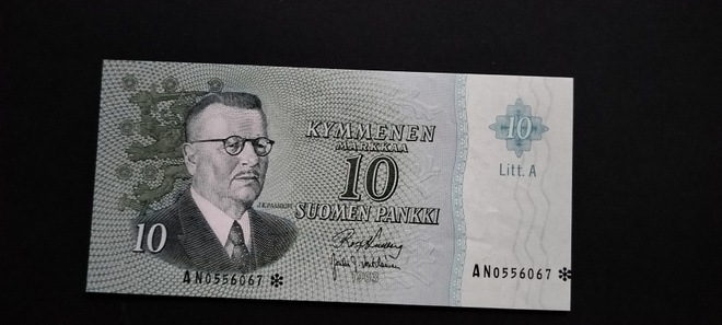 10mk 1963 Litt.A, KUL-Vou, AN*-sarjaa, KL 9-10