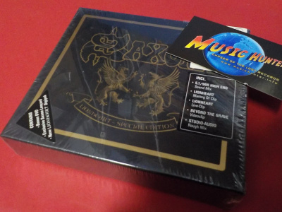 SAXON - LIONHEART SPECIAL EDITION UUSI CD + DVD