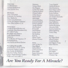 cd, Are you ready for a miracle? Live gospel with Voice of T - pikkukuva 4