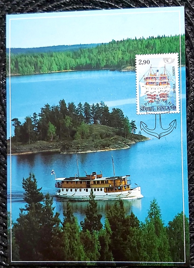 MAKSIKORTTI  SAIMAA  NRO 13  ILM. 4.6.1991