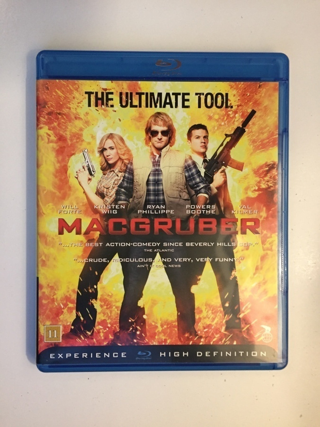 MacGruber (Blu-ray) Will Forte ja Kristen Wiig (2010)