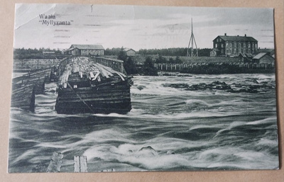 Vaala, Myllyrannan ruukki Niskan kylässä, mv pk, p. 1924