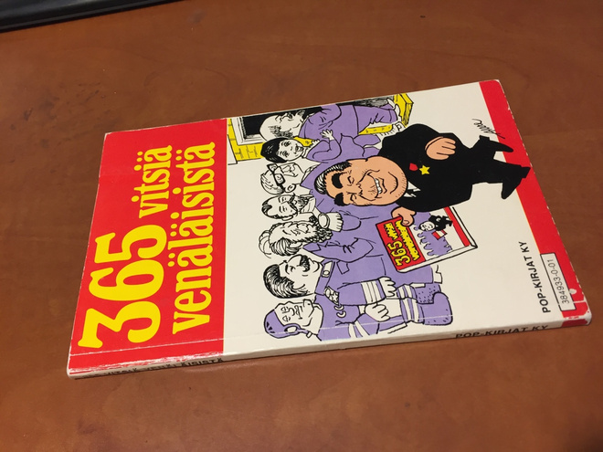 POP KIRJAT 365 VITSIÄ VENÄLÄISISTÄ HYVÄ