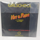 GIRLSCHOOL - HIT & RUN EX-/EX- 10" VINYYLI nimikirjoitus 3 X - pikkukuva 2