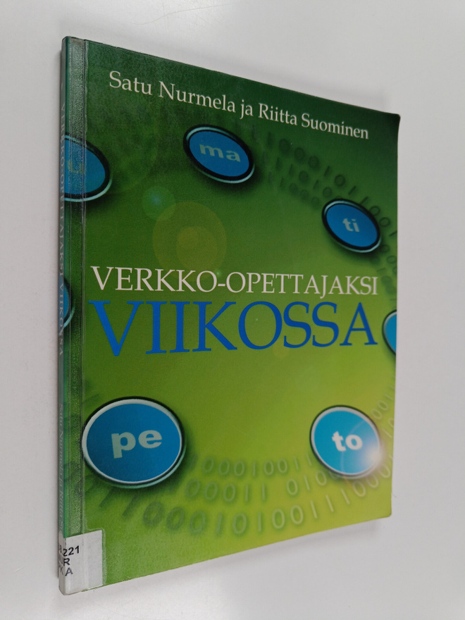 Satu Nurmela : Verkko-opettajaksi viikossa