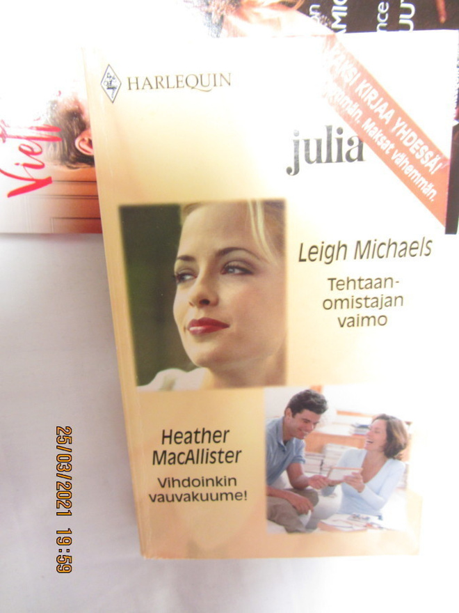 Harlequin Julia tupla 38/2002 Leigh Michaels & Heather MacAl