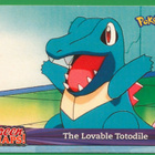 Pokémon 2001 Topps The Lovable Totodile - pikkukuva 1