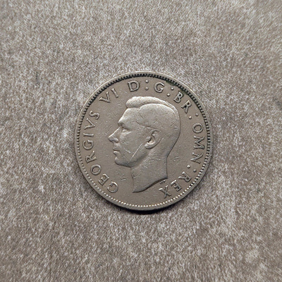 2 Shillings / 1948 / George VI / ISO-BRITANNIA