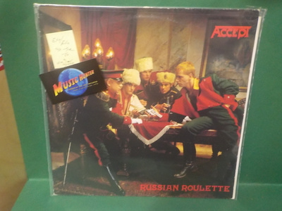 ACCEPT - RUSSIAN ROULETTE EX+/EX+ LP