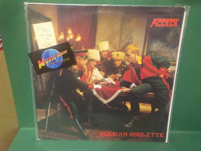ACCEPT - RUSSIAN ROULETTE EX+/EX+ LP