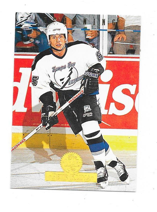 1994-95 LEAF #171 Petr Klima Tampa Bay Lightning
