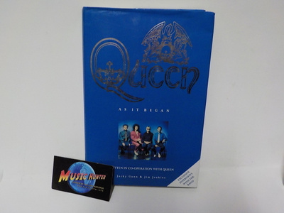 GUNN, JENKINS - QUEEN - AS IT BEGAN RARE 1ST PRESS BOOK