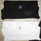 Lindex nahkaleggingsit 134/140cm ja H&M t-paidat - pikkukuva 3