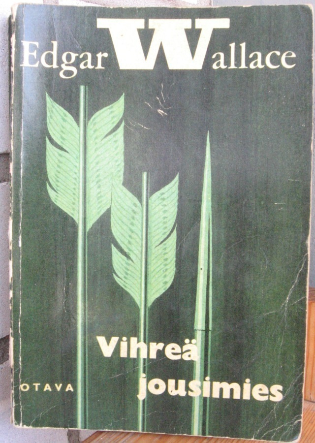 Edgar Wallace: Vihreä jousimies. 320 s.