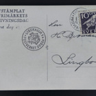 1936 FDC Ruotsin posti 300 v - 10 öre - pikkukuva 1