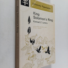 Konrad Lorenz : King Solomon's ring : new light on animal... - pikkukuva 1