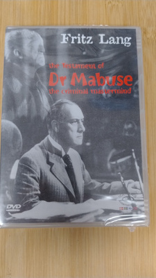 Tri Mabusen testamentti (Das Testament des Dr. Mabuse) DVD