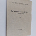 Kansatieteellinen arkisto 17 - pikkukuva 1