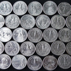 USA Quarter Dollar. iso määrä kolikoita ja osavaltioita. - pikkukuva 2