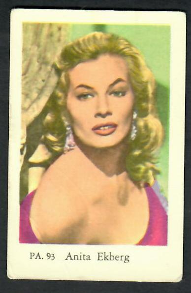 Keräilykuva - Anita Ekberg PA. 93